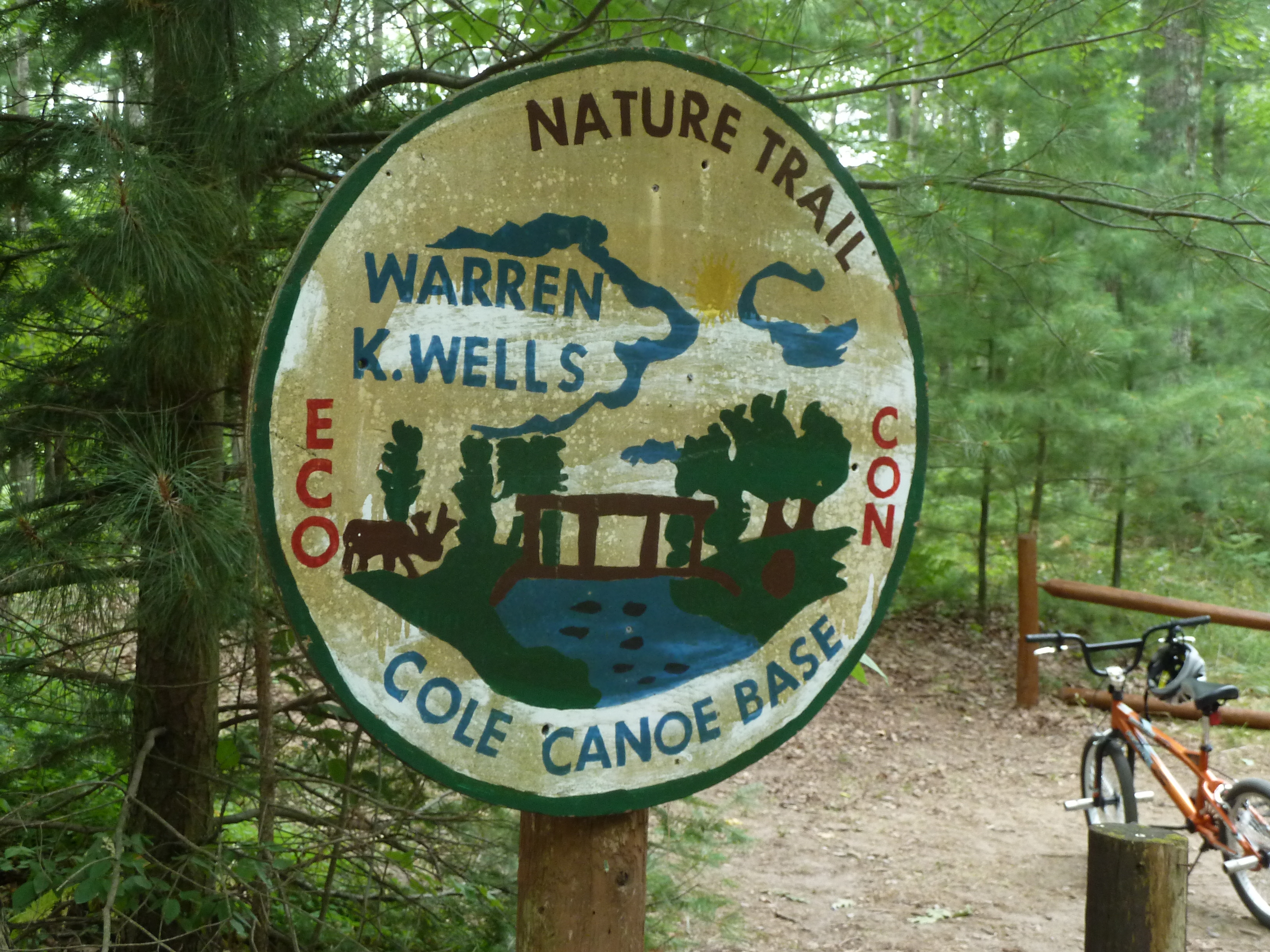 Wells Nature Trail Sign
